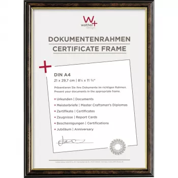 WALTHER Smell DIN A4 plastový zakladač orech JD130N