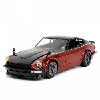 Jada Fast & Furious 1972 Datsun 240Z (F10) 1:24 Die-Cast model auta oranžový