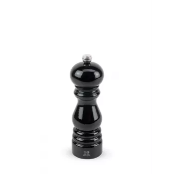 Peugeot Paris mlynček na soľ 18 cm bukové drevo čierne lakované