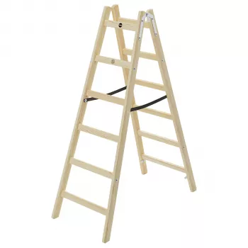 Hailo H40 StandardLine 2x6 drevený obojstranný schodíkový rebrík