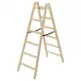 Hailo H40 StandardLine 2x6 drevený obojstranný schodíkový rebrík