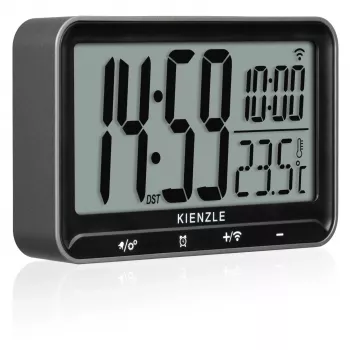 KIENZLE digitálny rádiom riadený budík horizontálny (14986)
