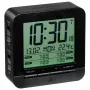 TFA 60.2536.01 rádiové hodiny budík - digitálny LCD, čierny