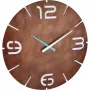 TFA Contour rádiové nástenné hodiny 35 cm hrdza/biela