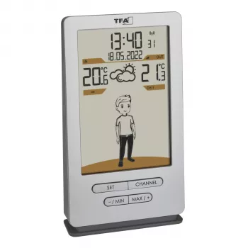 TFA WEATHER JACK 35.1166.54 rádiová meteostanica s 12-24 hodinovou predpoveďou