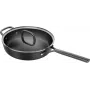 ZWILLING Milano Sautépfanne s skleneným vekom 28 cm, čierna