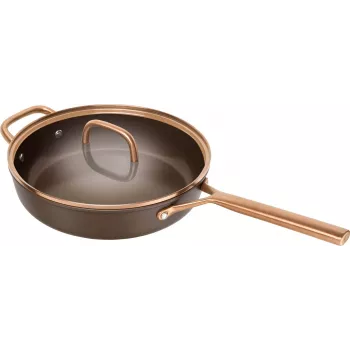 ZWILLING Milano Sautierpfanne s skleneným vekom 28 cm, hnedá
