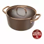 ZWILLING Milano Hrniec na polievku s skleneným vekom 24 cm, hnedá