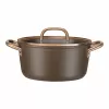 ZWILLING Milano Hrniec na polievku s skleneným vekom 24 cm, hnedá
