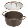 ZWILLING Milano Hrniec na polievku s skleneným vekom 24 cm, hnedá