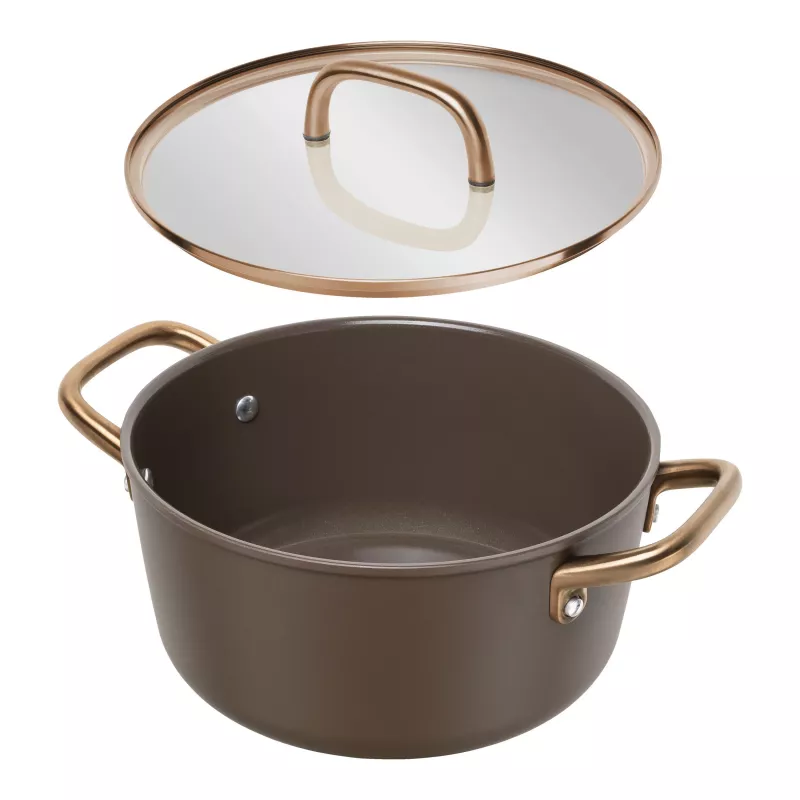 ZWILLING Milano Hrniec na polievku s skleneným vekom 24 cm, hnedá