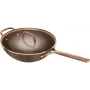 ZWILLING Milano Wok s skleneným vekom 30 cm, hnedá