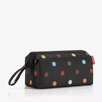 Reisenthel WC7009 Travel Cosmetic Dots kozmetická taška - viacfarebný polyester so zipsom, 3 vrecká