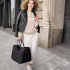 Reisenthel Loopshopper L nákupná taška čierna 25L hliníkové rúčky