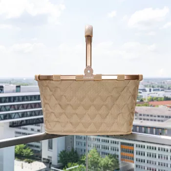 Reisenthel Carrybag Frame Rhombus ginger, hliníkový rám, 22 l (BK6046)