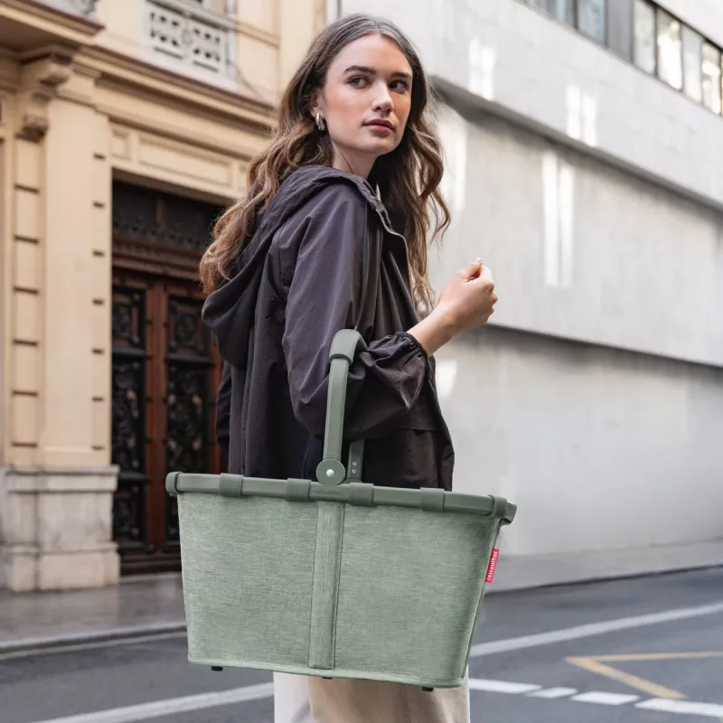 Reisenthel Carrybag Twist Sage nákupný kôš 22L