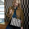 Reisenthel dailyshopper XS summerstripes čierna