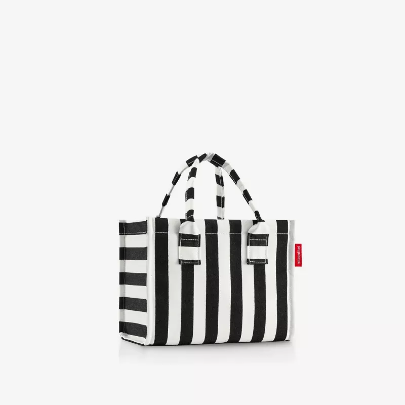 Reisenthel dailyshopper XS summerstripes čierna