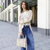 Reisenthel dailyshopper XS summerstripes coffee nákupná taška