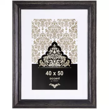 Nielsen Accent Vintage 40x50 drevený obrazový rám čierna