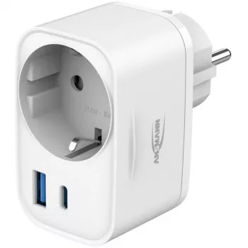 ANSMANN USB nabíjačka HS220 20W USB-C Power Delivery 3.0 biela