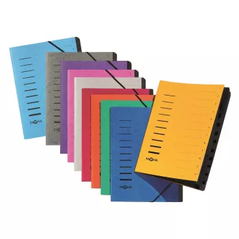 PAGNA 40059-34 A4 ružová zakladač na dokumenty s gumičkou 320x245x5 mm