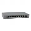 LevelOne PoE+ switch 8xGE PoE/1xGE/1xSFP 120W neupravovaný plast