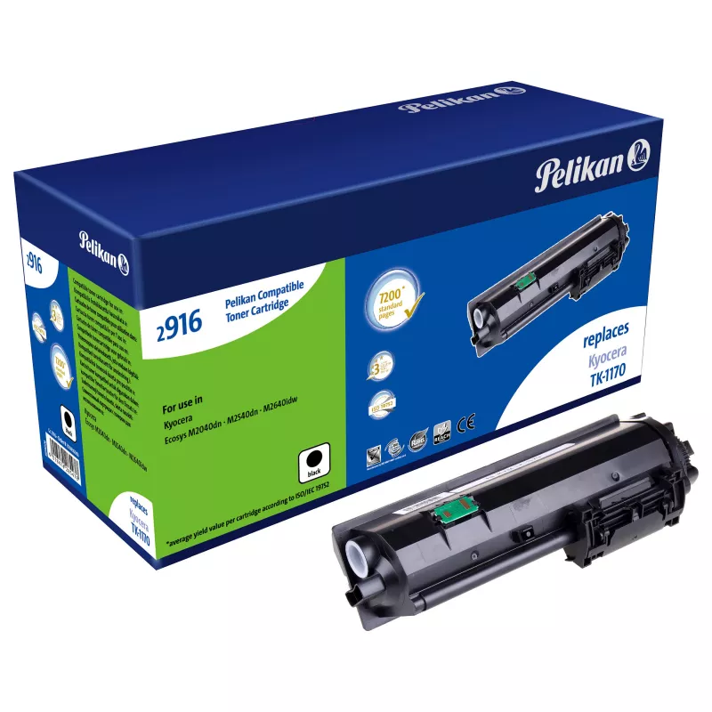 Pelikan kompatibilná tonerová kazeta čierna 7 200 strán pre Kyocera TK1170