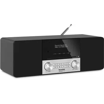 TechniSat DigitRadio 3 ASA čierna/strieborná DAB+/FM CD USB Bluetooth 2x10W