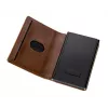 TROIKA Peňaženka 2 v 1 SHERLOCK HOME BROWN (WAL45/BR)
