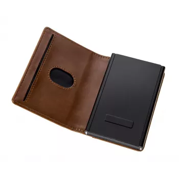 TROIKA Peňaženka 2 v 1 SHERLOCK HOME BROWN (WAL45/BR)