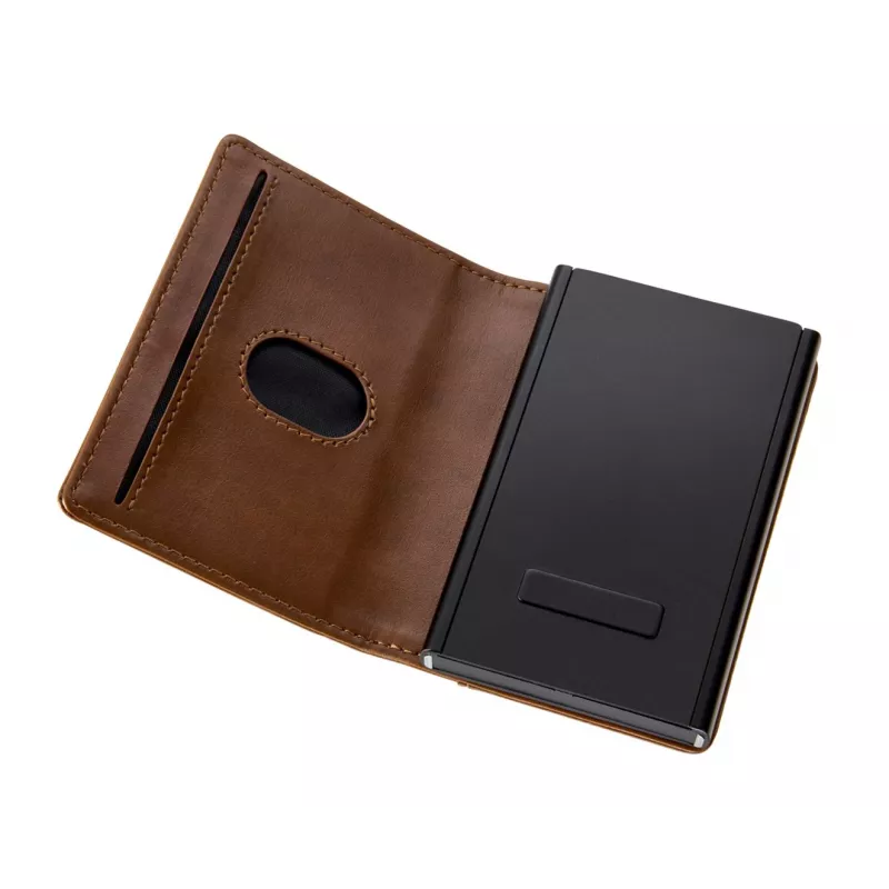TROIKA Peňaženka 2 v 1 SHERLOCK HOME BROWN (WAL45/BR)