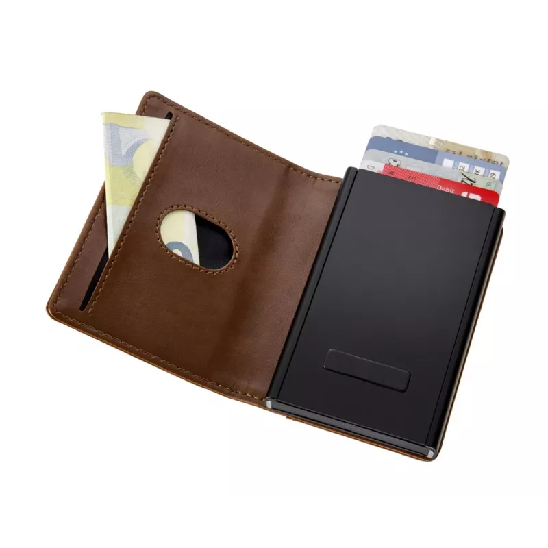 TROIKA Peňaženka 2 v 1 SHERLOCK HOME BROWN (WAL45/BR)