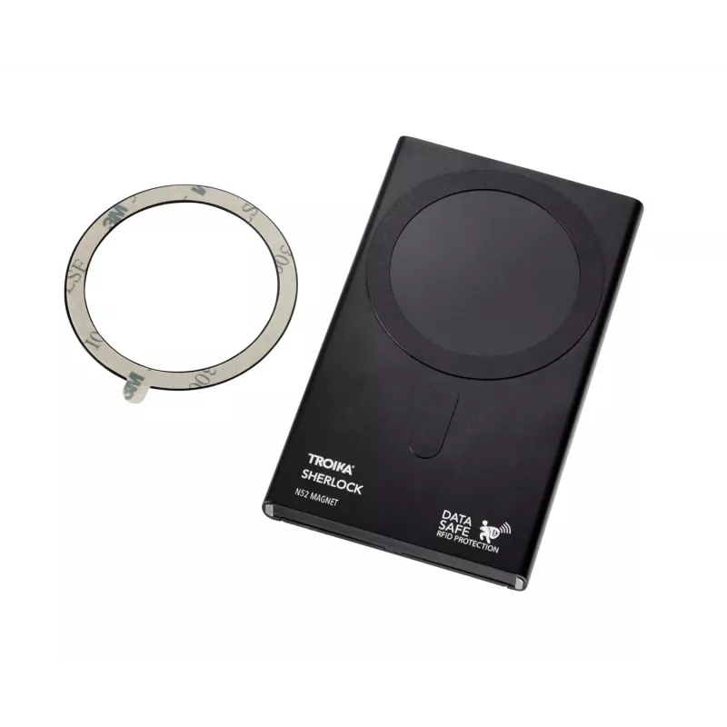 TROIKA 2-in-1 peňaženka SHERLOCK HOME CARBON (WAL45/CB)