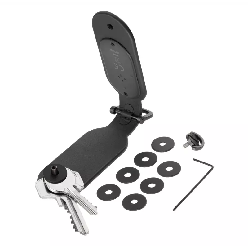 TROIKA TRACK & FIND KEY ORGANIZER (KR26-30/BK) - inteligentný organizér na kľúče s Bluetooth vyhľadávačom, čierny