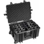 B&W Outdoor Case Type 6800 pevné puzdro s deliacim systémom, čierne