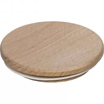 WECK drevené viečko 80mm buk