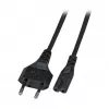 EFB Elektronik Euro-C7 napájací kábel 180° čierny 1 m 2 x 0,75 mm² EK502.1V2