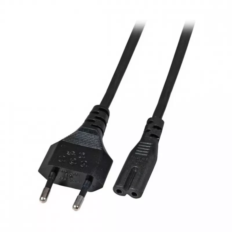 EFB Elektronik Euro-C7 napájací kábel 180° čierny 1 m 2 x 0,75 mm² EK502.1V2