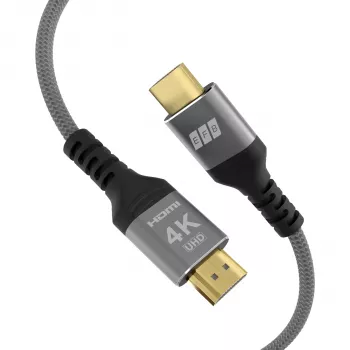 EFB HDMI 2.0 High-Speed HDMI kábel s Ethernetom 10m sivý 4K60Hz 18Gbit/s
