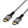 EFB HDMI 2.0 High-Speed HDMI kábel s Ethernetom 10m sivý 4K60Hz 18Gbit/s