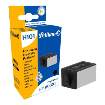 Pelikan náplň H101 T6M15AE HP903XL čierna repasovaná