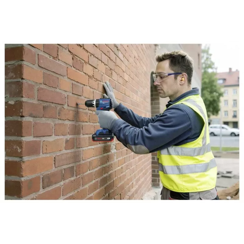 Bosch GSB 18V-52 akumulátorová príklepová vŕtačka v L-BOXX (06019S0121)