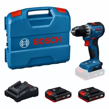 Bosch GSR 18V-52 akumulátorová vŕtačka 2 x 2,0 Ah batérie L-BOXX