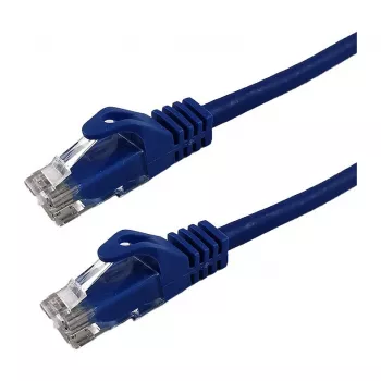 Grafenthal patch kábel Cat6a U/UTP CU LSZH 0,25m modrá