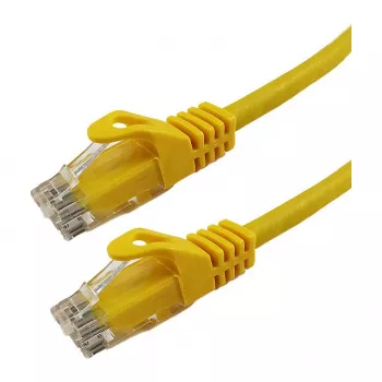 Grafenthal patch kábel Cat6a U/UTP CU LSZH 0,25m žltá