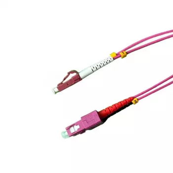 Grafenthal Optický kábel OM4 LC/UPC-SC/UPC LSZH 2,00 m fialová