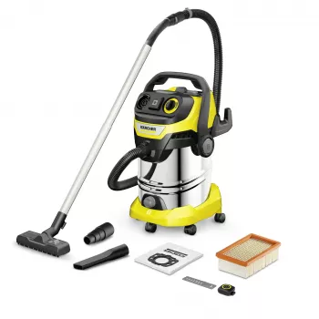Kärcher WD 6 Control P S 30/6/35/T vysávač na mokro a sucho, 1300 W, 30 L, nerezová nádoba