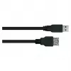 kabelmeister Alcasa UK30P-ASA-050S Predlžovací kábel USB 3.0, USB-A samec na USB-A samica, 5 m, čierny