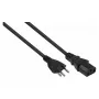 Kabelmeister Swiss Power Cord Type J SEV 1011 to IEC C13 Black 1,8m